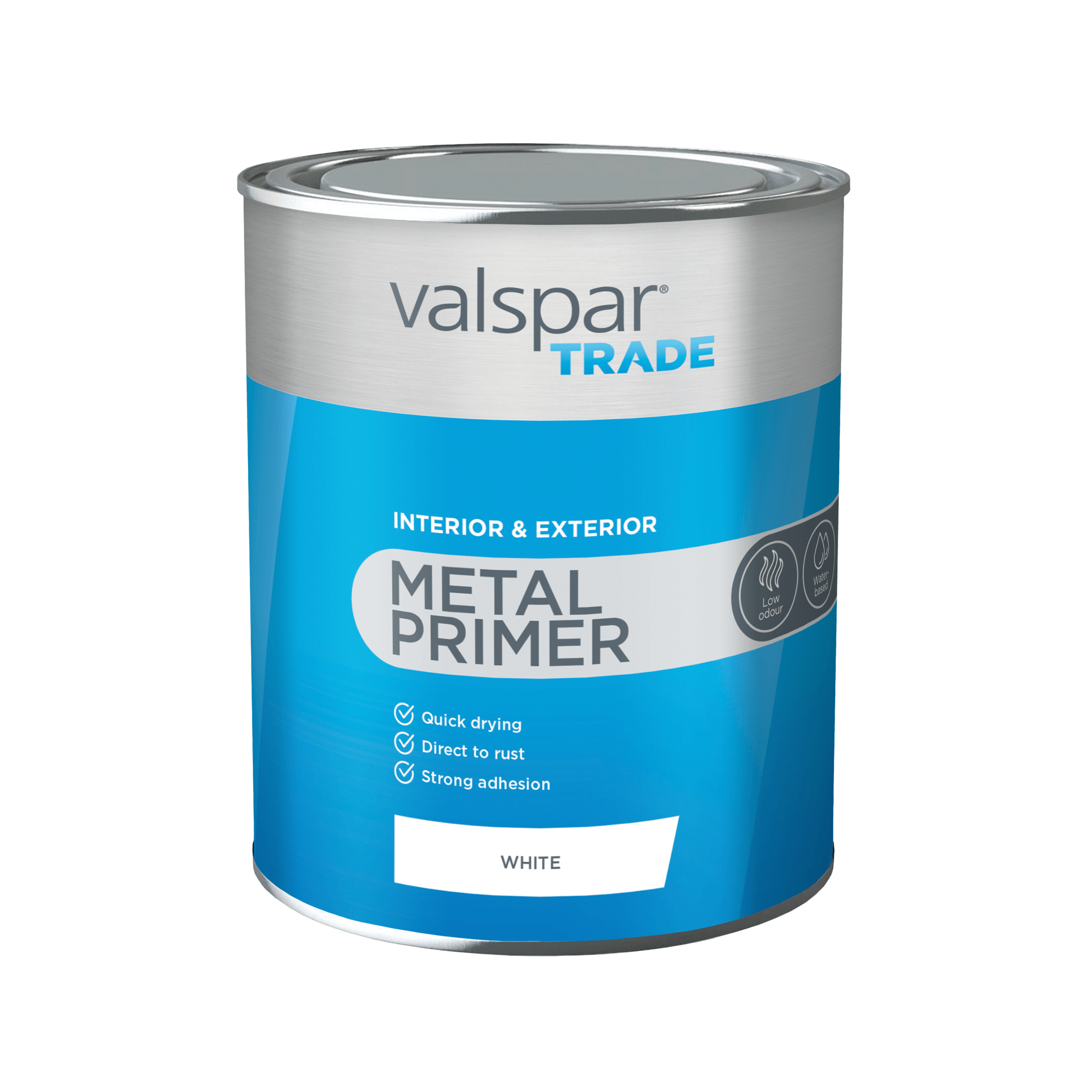 Metal Primer Valspar Trade   Valspar Trade Metal Primer 1l White 