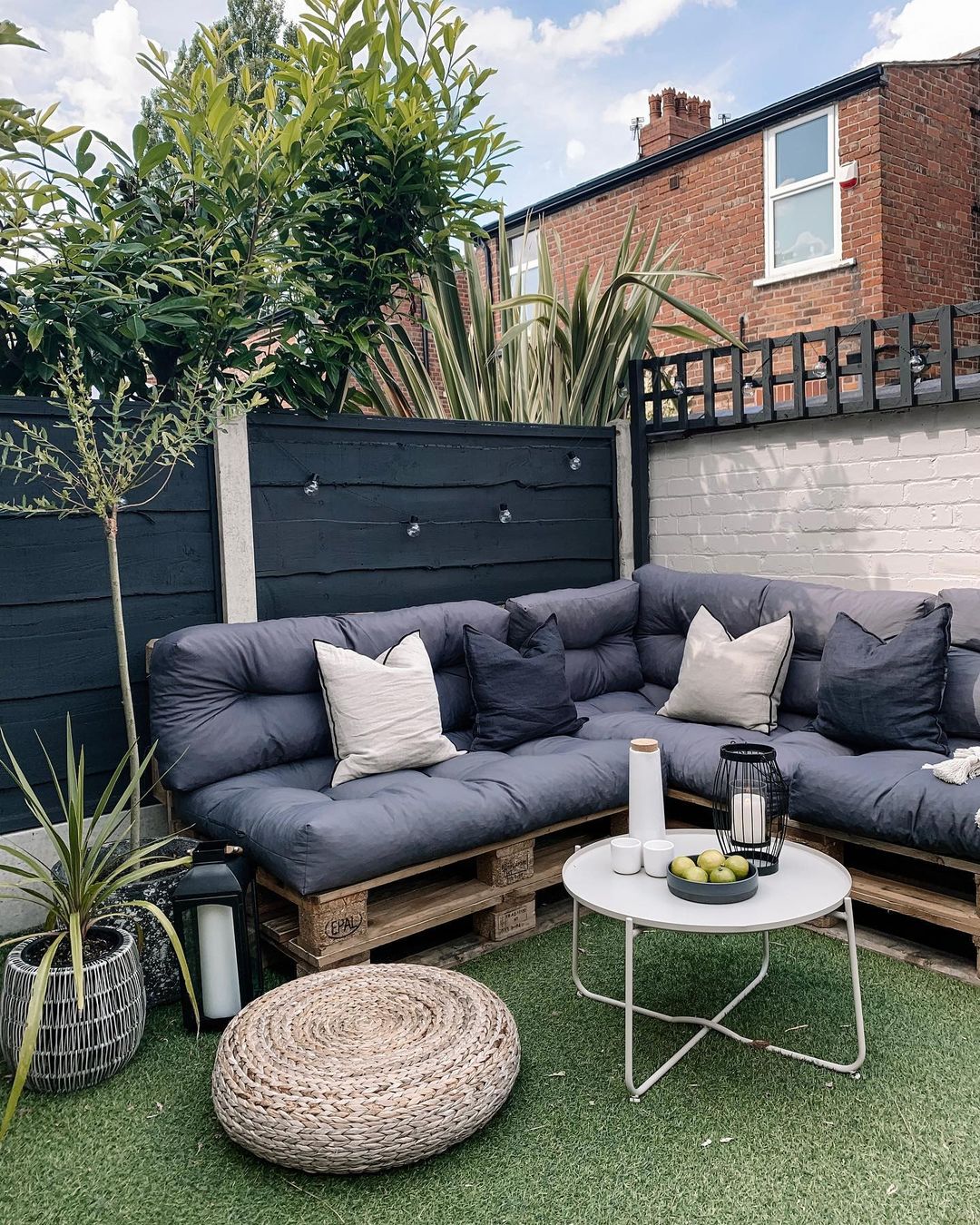 7. Create a sleek space to sit